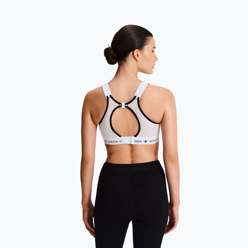 Biustonosz treningowy Shock Absorber Ultimate Run Bra Padded white 5