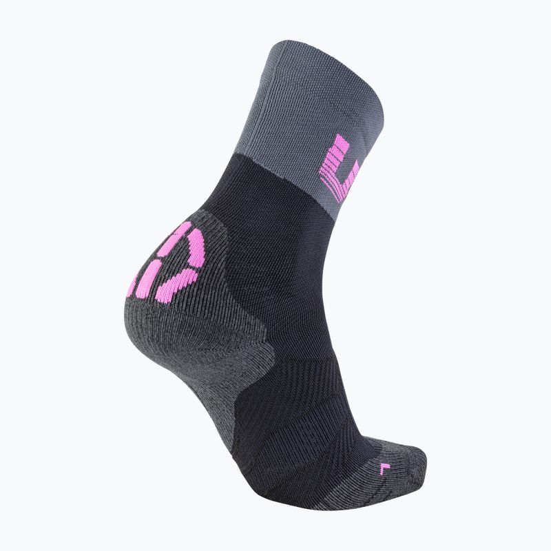 Skarpety damskie UYN Light black /grey/rose violet 6