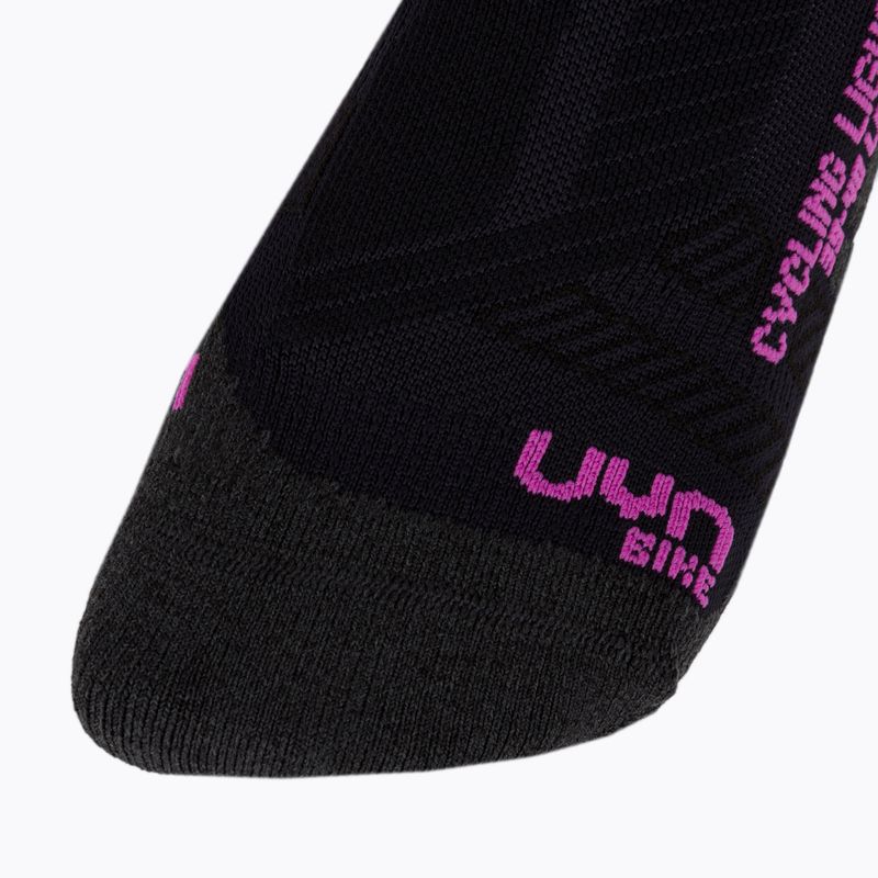 Skarpety damskie UYN Light black /grey/rose violet 4