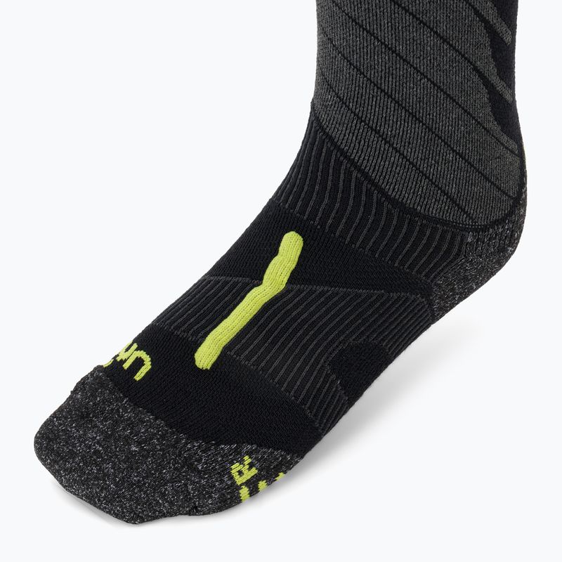Skarpety narciarskie męskie UYN Ski One Merino black/lime 3
