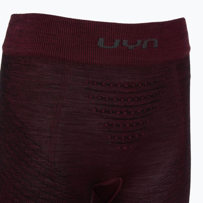 Spodnie termoaktywne damskie UYN Fusyon Biotech windsor wine 7