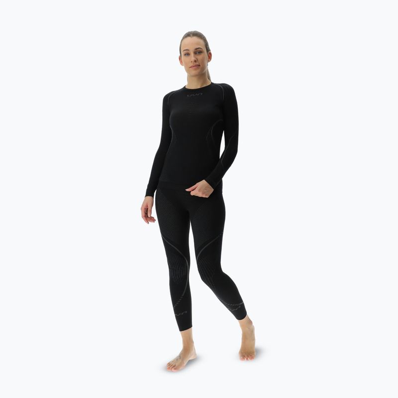 Spodnie termoaktywne damskie UYN Evolutyon Biotech black 2