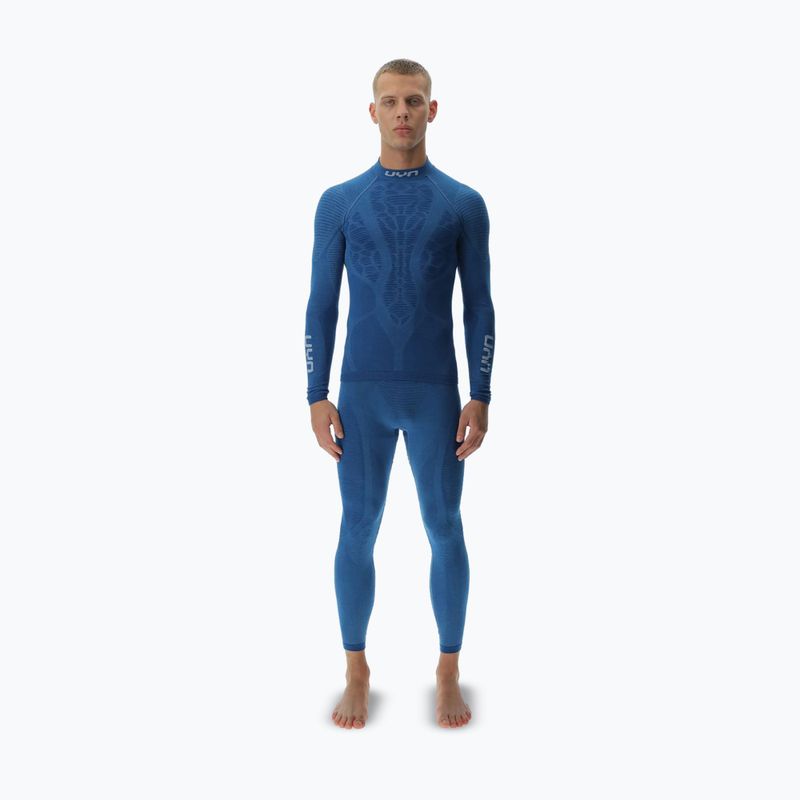 Spodnie termoaktywne męskie UYN Elevatyon Biomorph blue atoll 2