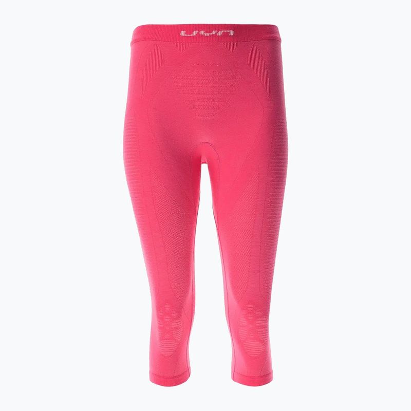 Spodnie termoaktywne damskie UYN Elevatyon Biomorph pink yarrow