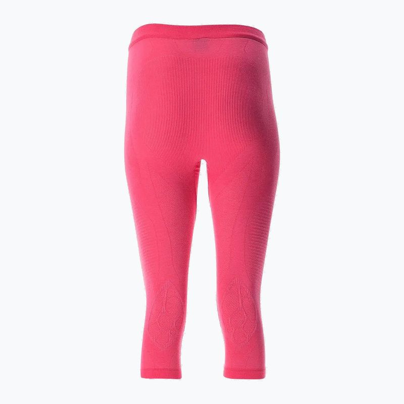 Spodnie termoaktywne damskie UYN Elevatyon Biomorph pink yarrow 2