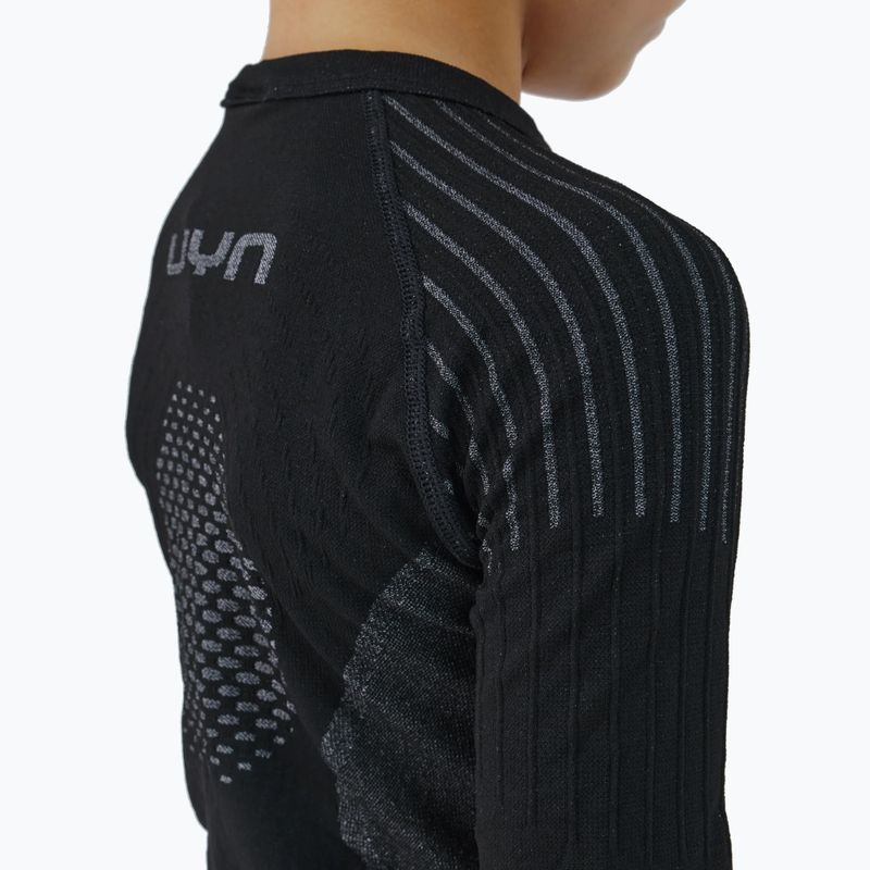 Komplet bielizny termoaktywnej dziecięcej UYN Junior Visyon 2.0 black 4