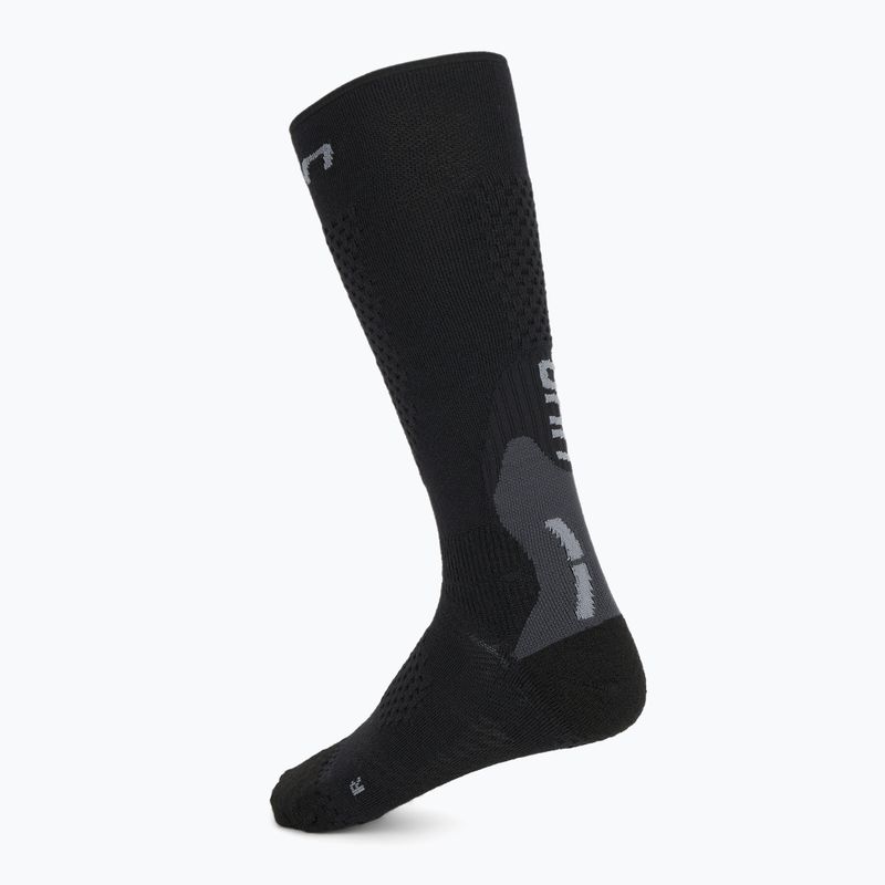 Skarpety narciarskie męskie UYN Ski One Alpine Merino black/grey 2
