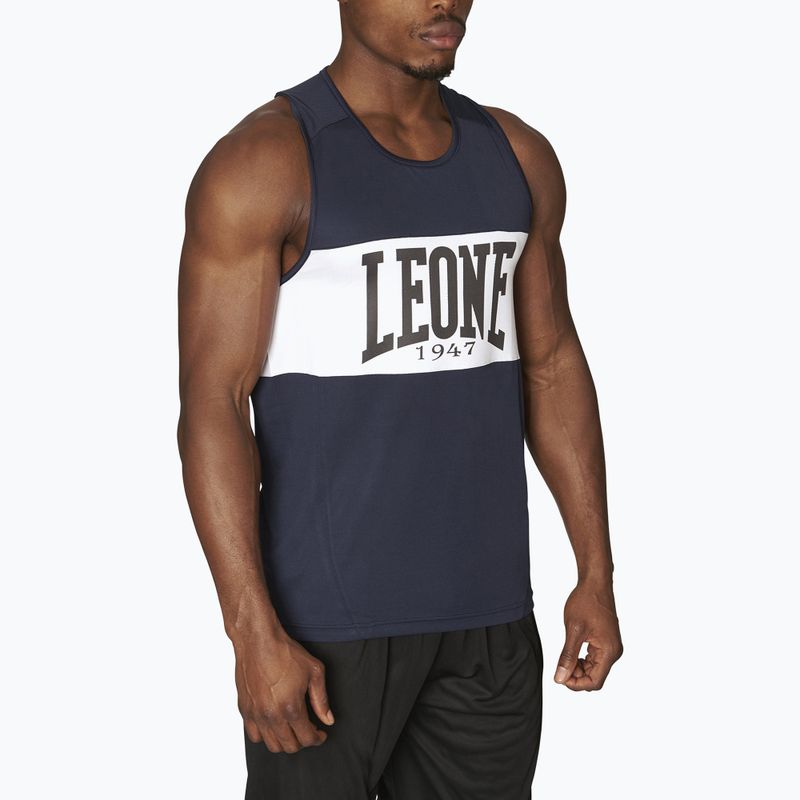 Koszulka treningowa LEONE 1947 Shock Boxing blue