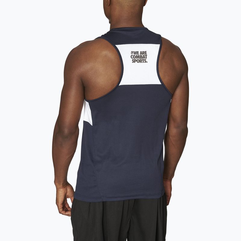 Koszulka treningowa LEONE 1947 Shock Boxing blue 2