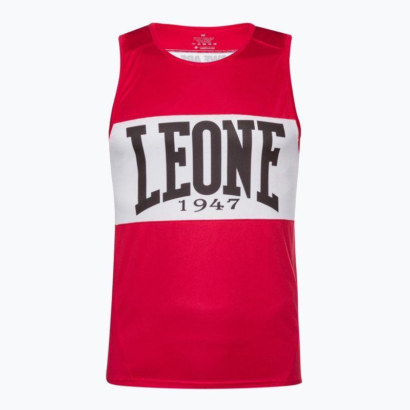 Koszulka treningowa LEONE 1947 Shock Boxing red 3