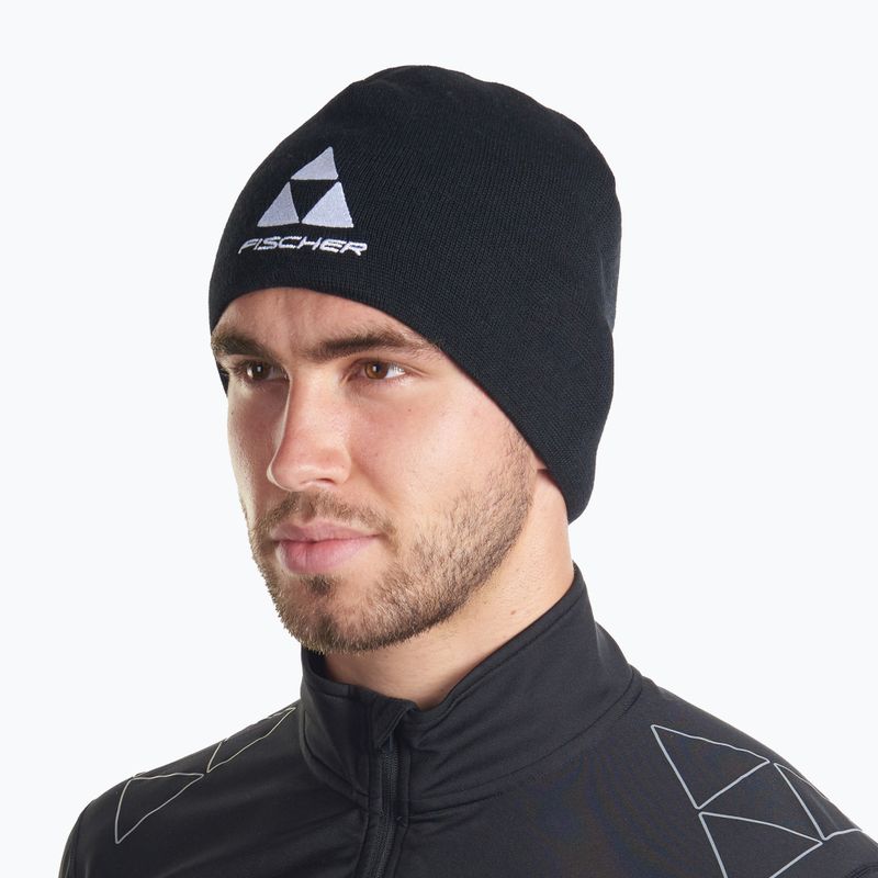 Czapka zimowa Fischer Mountain Beanie black 5