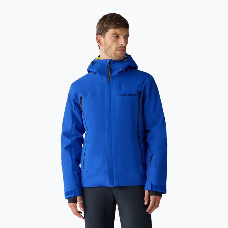 Kurtka narciarska męska Fischer Rush Jacket royal blue
