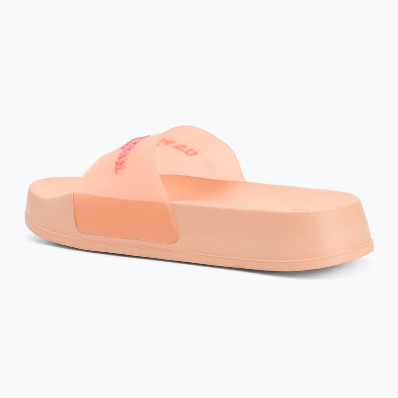 Klapki damskie U.S. Polo Assn. AMAMI009A samon/pink/white 3