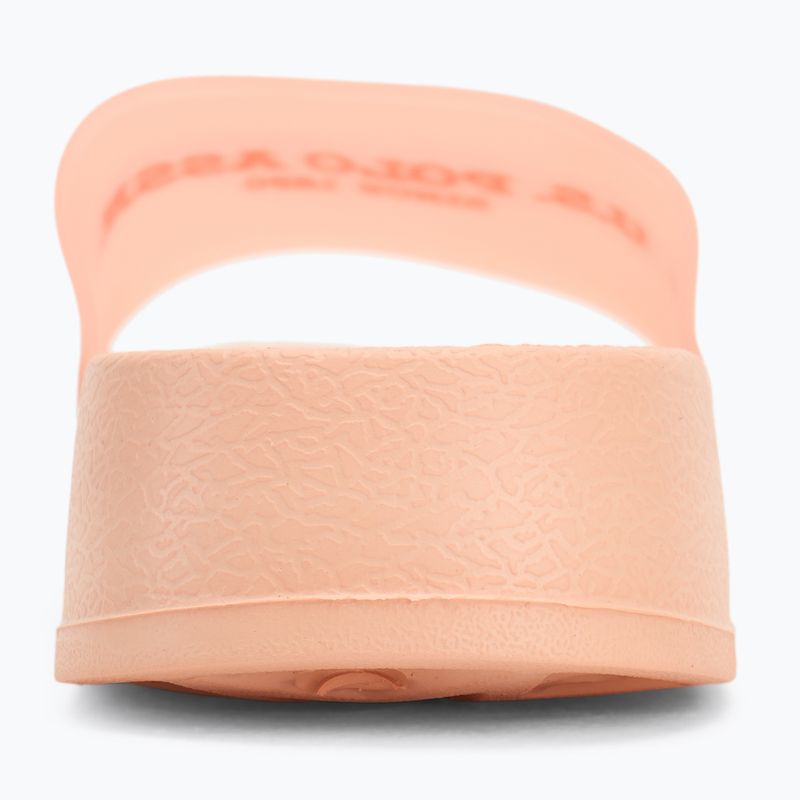 Klapki damskie U.S. Polo Assn. AMAMI009A samon/pink/white 6