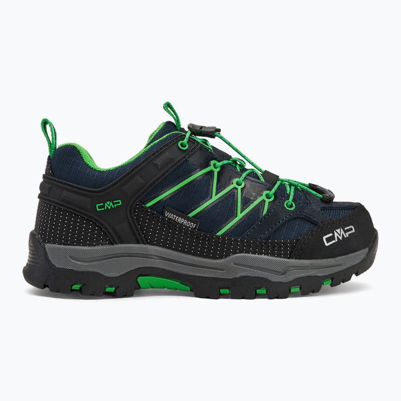 Buty trekkingowe dziecięce CMP Rigel Low Wp b.blue/gecko 2
