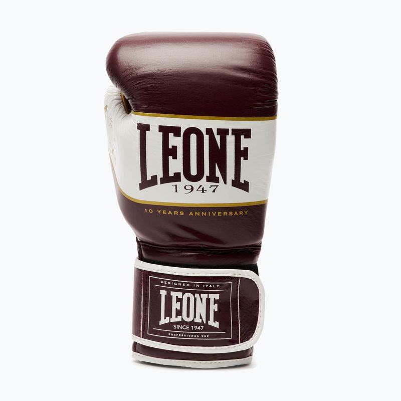 Rękawice bokserskie LEONE 1947 Shock X bordeaux 3