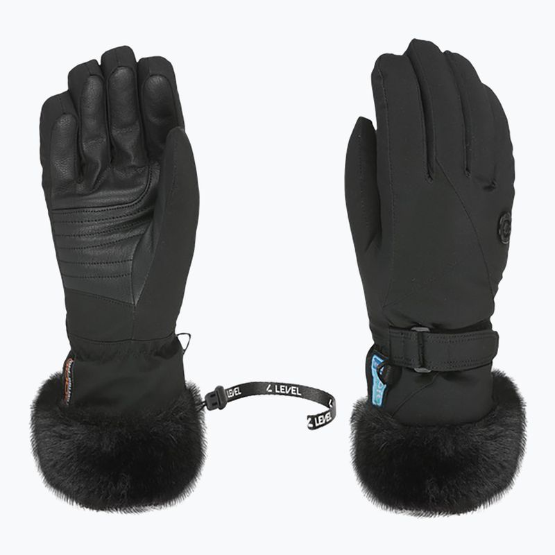Rękawice narciarskie damskie Level Jolie W pk black