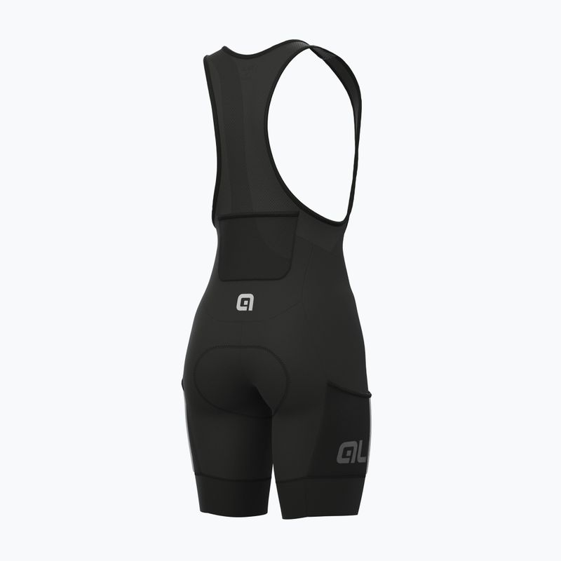 Spodenki rowerowe damskie Alé Stones Cargo Bibshorts black 2