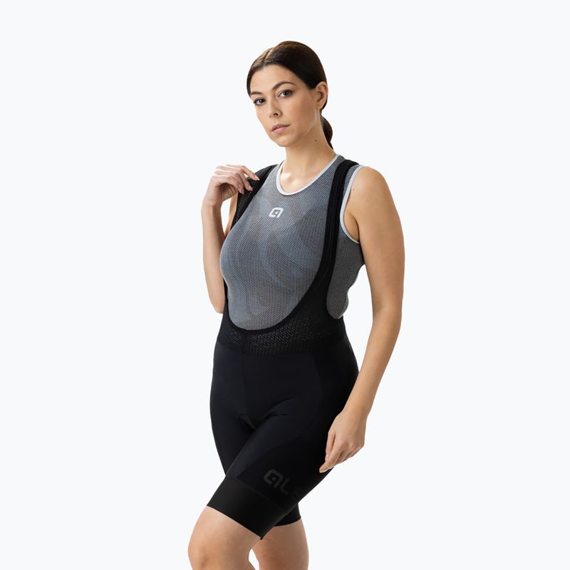 Spodenki rowerowe damskie Alé Stones Cargo Bibshorts black 5