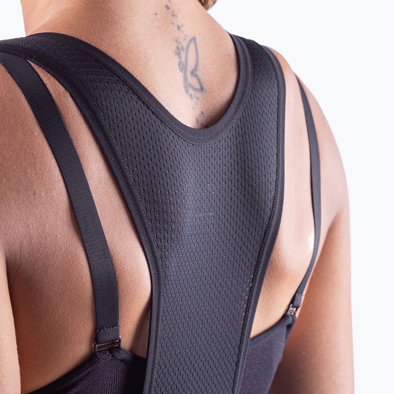 Spodenki rowerowe damskie Alé Stones Cargo Bibshorts plum 5