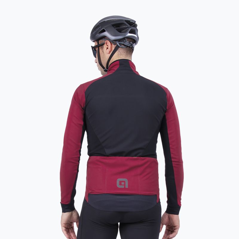 Kurtka rowerowa męska Alé Future Warm masai red 2