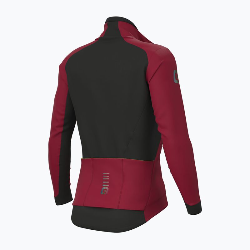 Kurtka rowerowa męska Alé Future Warm masai red 7