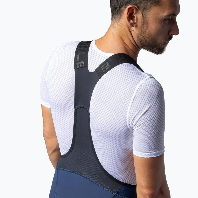 Spodenki rowerowe męskie Alé Magic Colour Bibshorts navy blue 5