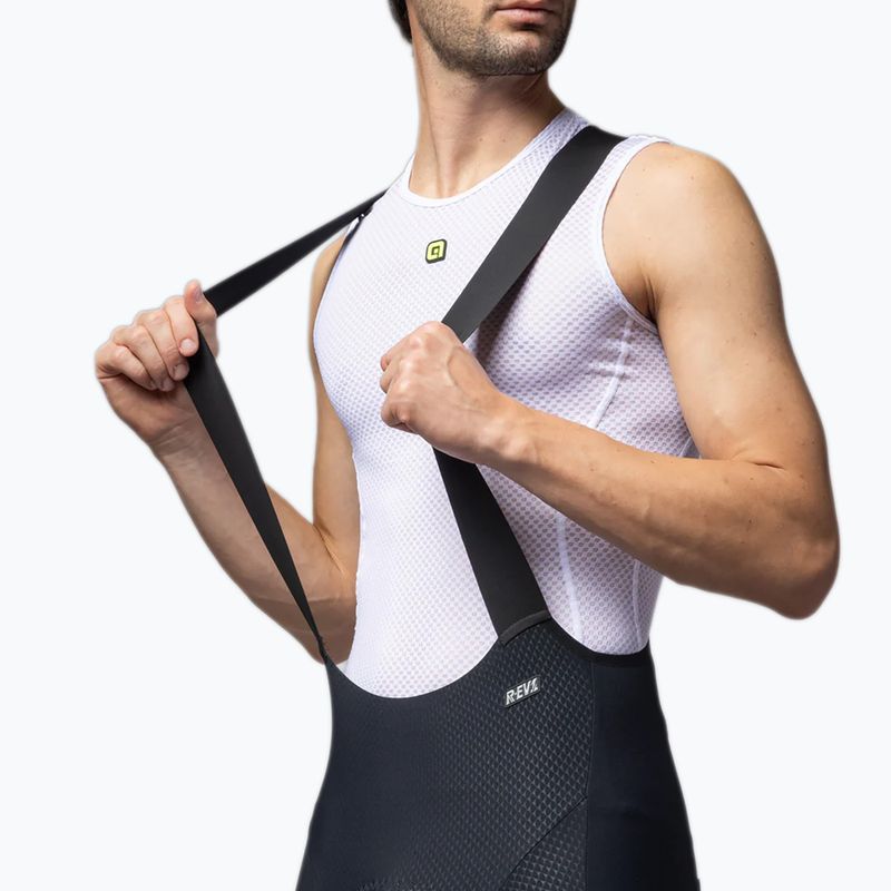 Spodenki rowerowe męskie Alé Voltage Bibshorts black 3