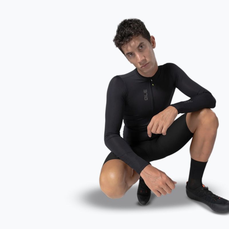 Longsleeve rowerowy męski Alé Color Block black 5