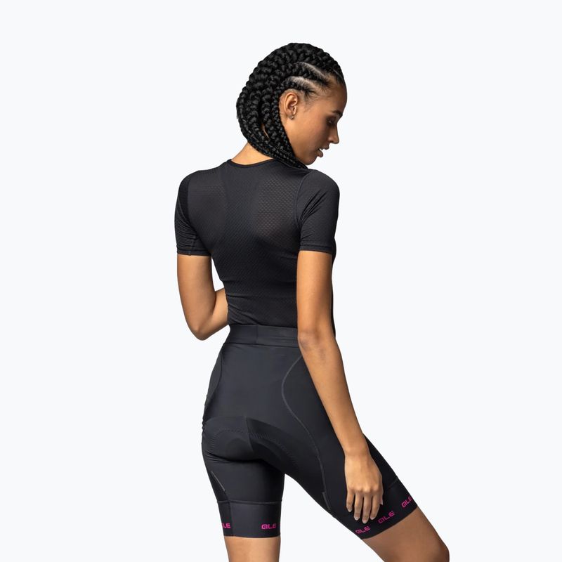 Spodenki rowerowe damskie Alé Strada 2.0 fuchsia 2