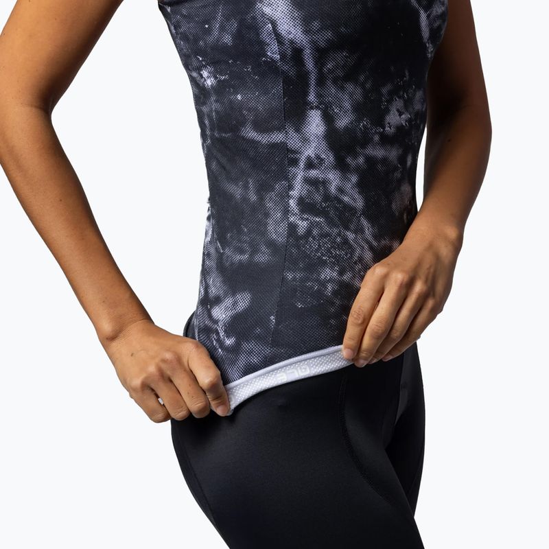 Koszulka rowerowa damska Alé Marble TT black 5