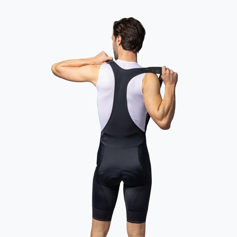 Spodenki rowerowe męskie Alé Corsa 2.0 Bibshorts antracite 2