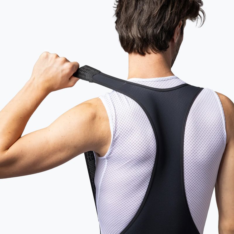 Spodenki rowerowe męskie Alé Corsa 2.0 Bibshorts antracite 4