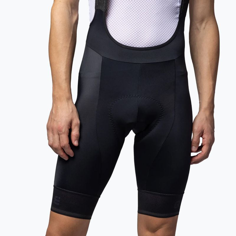 Spodenki rowerowe męskie Alé Corsa 2.0 Bibshorts antracite 5