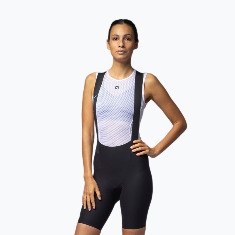 Spodenki rowerowe damskie Alé Speedfondo Light Bibshorts black