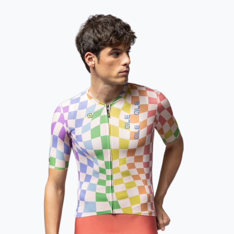 Koszulka rowerowa męska Alé Multiverso 2.0 multicolor