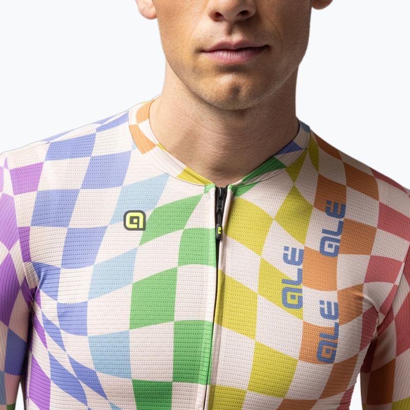 Koszulka rowerowa męska Alé Multiverso 2.0 multicolor 3