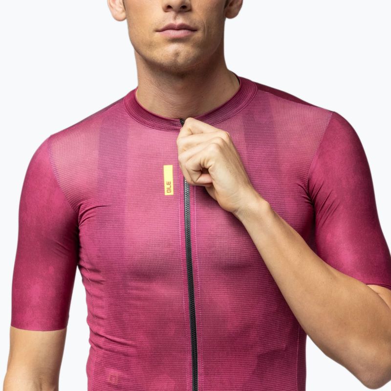 Koszulka rowerowa męska Alé Deep amethyst 4