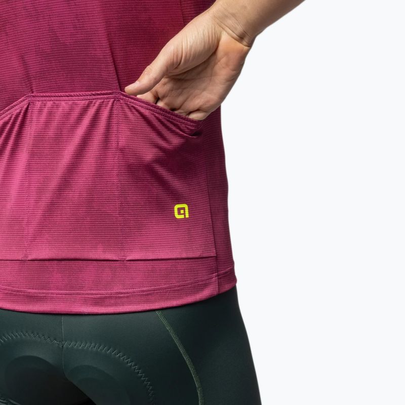 Koszulka rowerowa męska Alé Deep amethyst 5