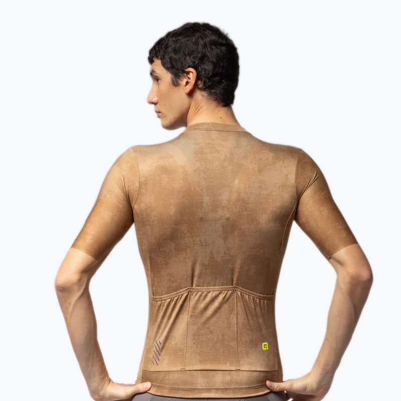 Koszulka rowerowa męska Alé Deep suede colour 2