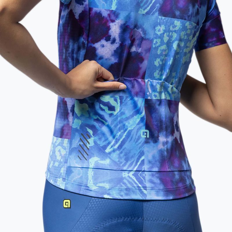 Koszulka rowerowa damska Alé Linfa blue combo 5