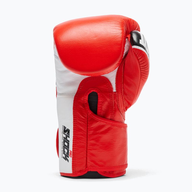 Rękawice bokserskie LEONE 1947 Shock Pro GN057 red 4