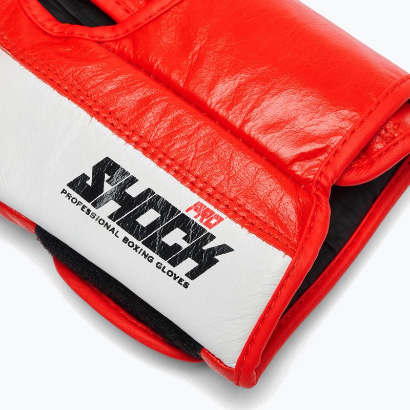 Rękawice bokserskie LEONE 1947 Shock Pro GN057 red 8