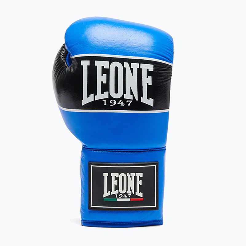 Rękawice bokserskie LEONE 1947 Shock Pro blue/black/white 2