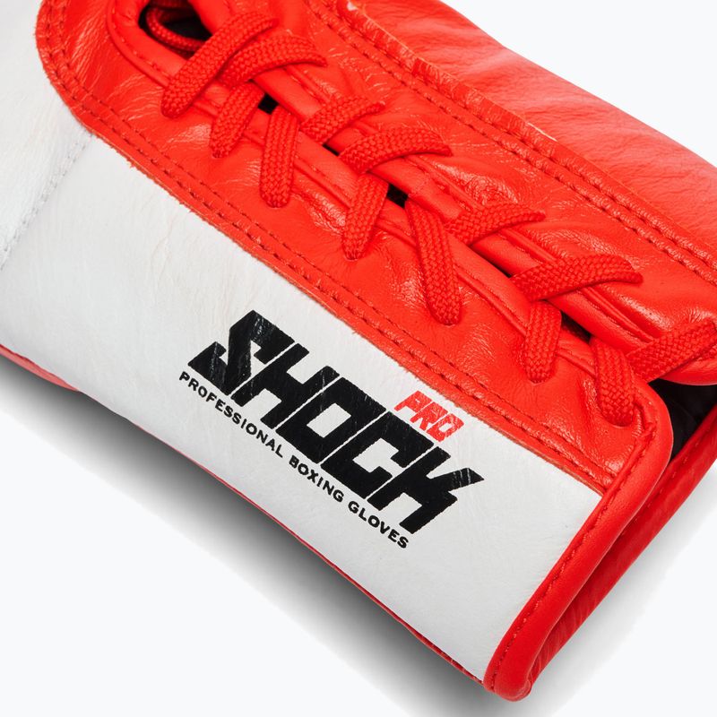 Rękawice bokserskie LEONE 1947 Shock Pro red 7
