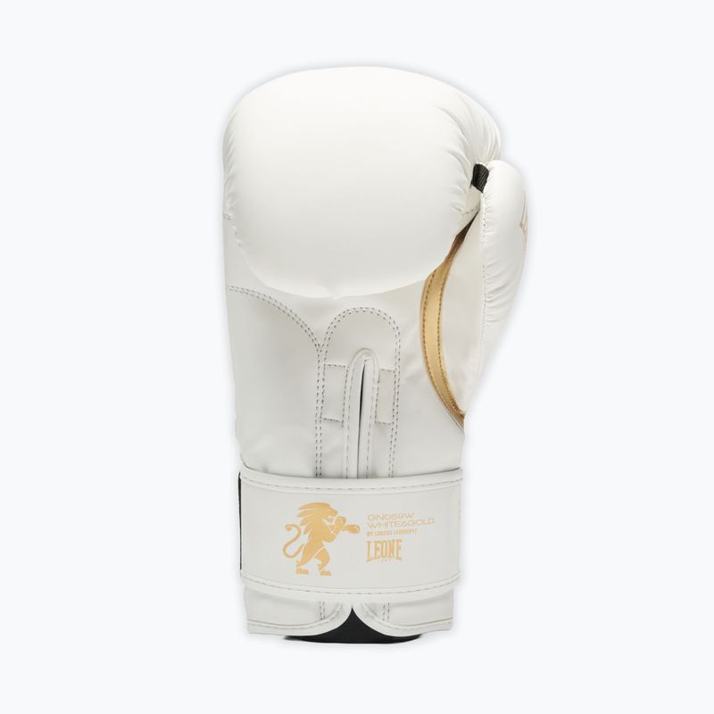 Rękawice bokserskie LEONE 1947 Idol white/gold 4
