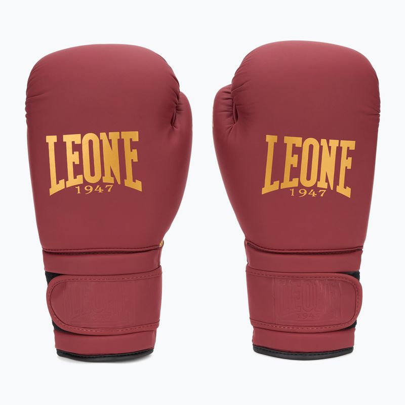 Rękawice bokserskie LEONE 1947 Idol bordo legio 2