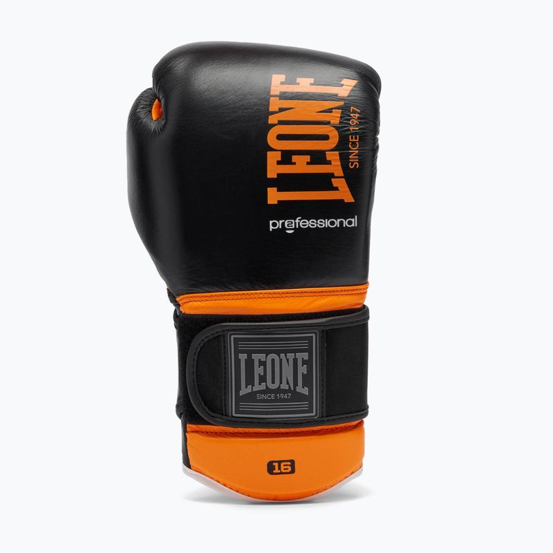 Rękawice bokserskie LEONE 1947 Professional 2 arancione/orange 3