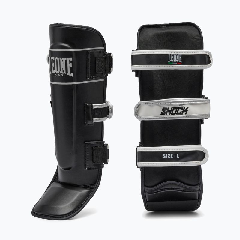 Ochraniacz piszczeli i stóp LEONE 1947 Shock Pro nero/black