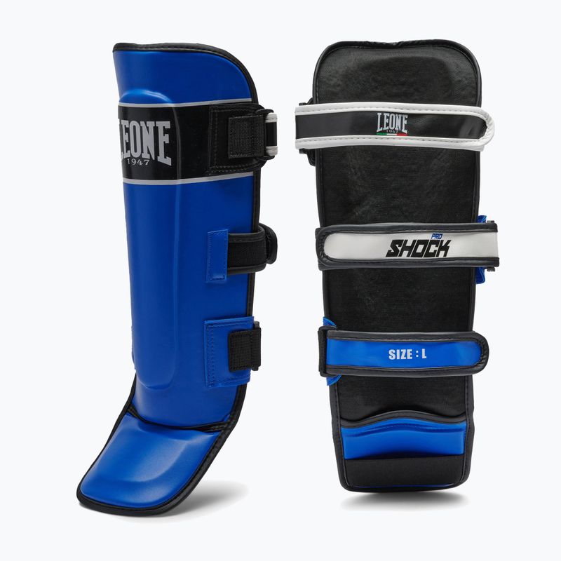 Ochraniacz piszczeli i stóp LEONE 1947 Shock Pro blu/blue